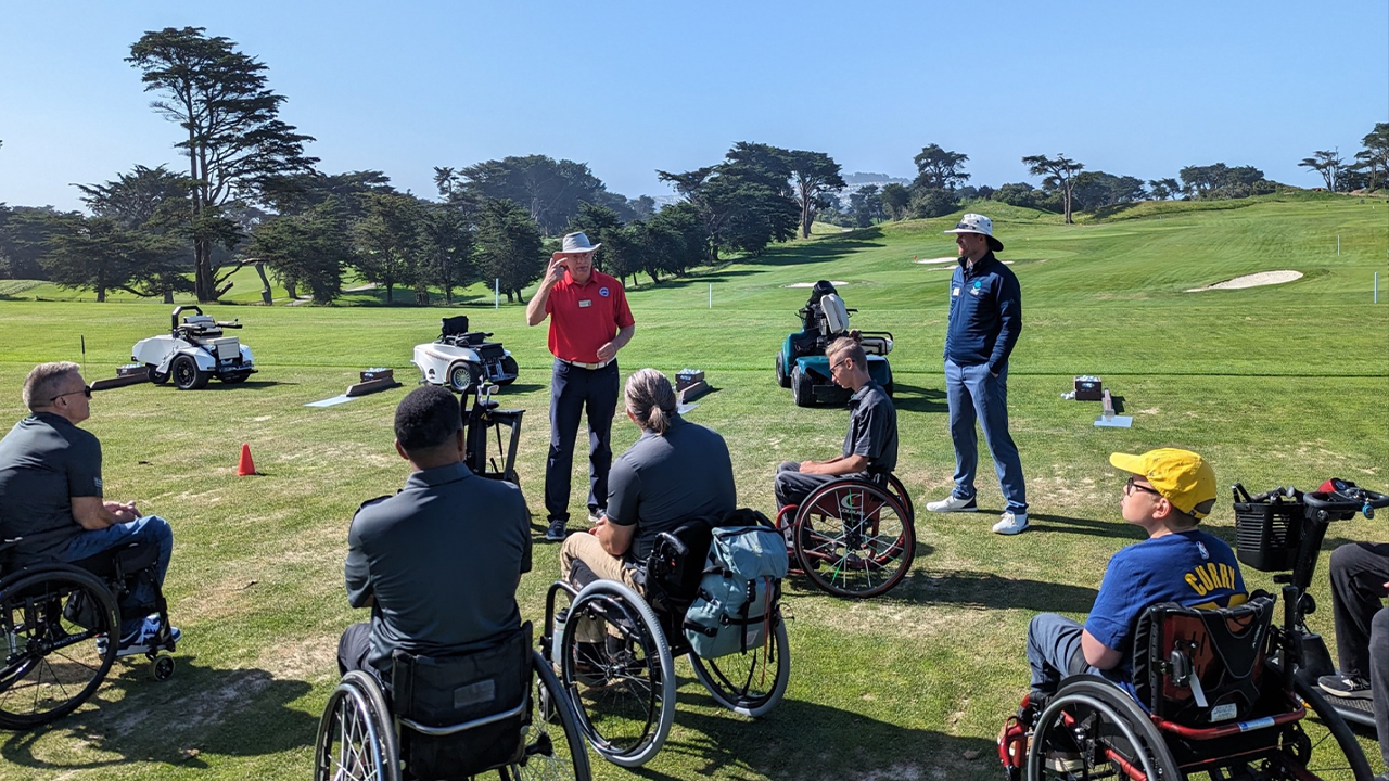 The U.S. Adaptive Golf Alliance offers programs, clinics and tournaments since its inception in 2014. Photo courtesy of U.S. Adaptive Golf Alliance. 