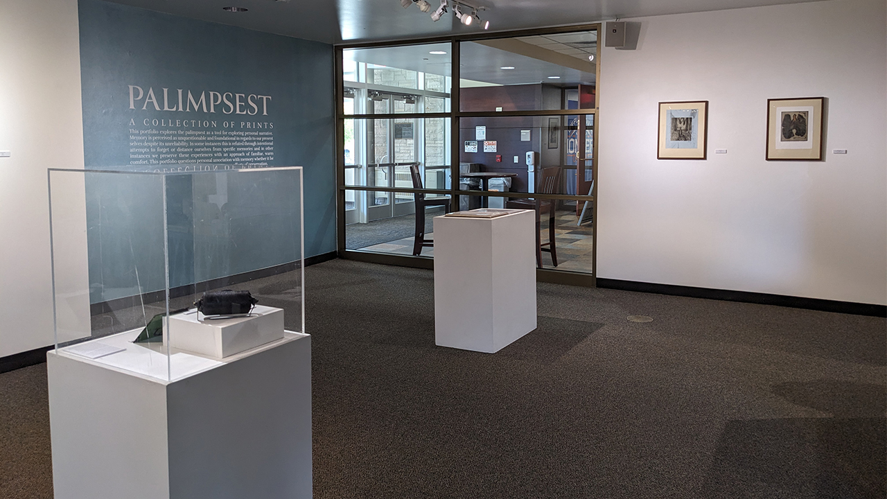 Palimpsest: A Collection of Prints" will be on display until October 29.