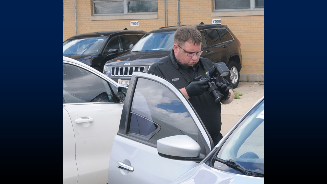 Milwaukee Police Department CSI Tyler Krueger.