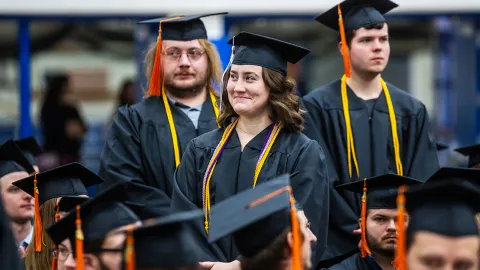 UW-Platteville celebrated more than 470 graduates during its 213th commencement