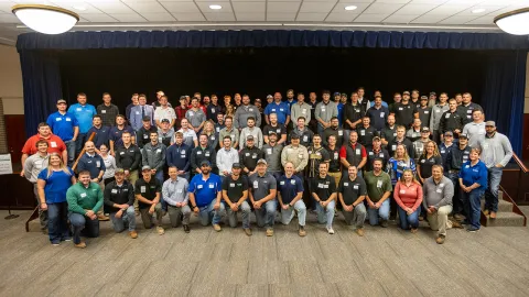 117 UW–Platteville alumni returned to campus to participate in the Fall Construction Networking Event, reconnecting with peers and sharing industry insights with current students.