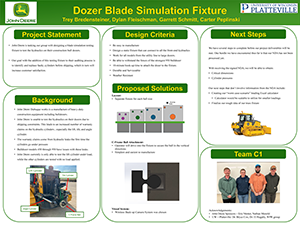 Dozer Blade Simulation Fixture poster