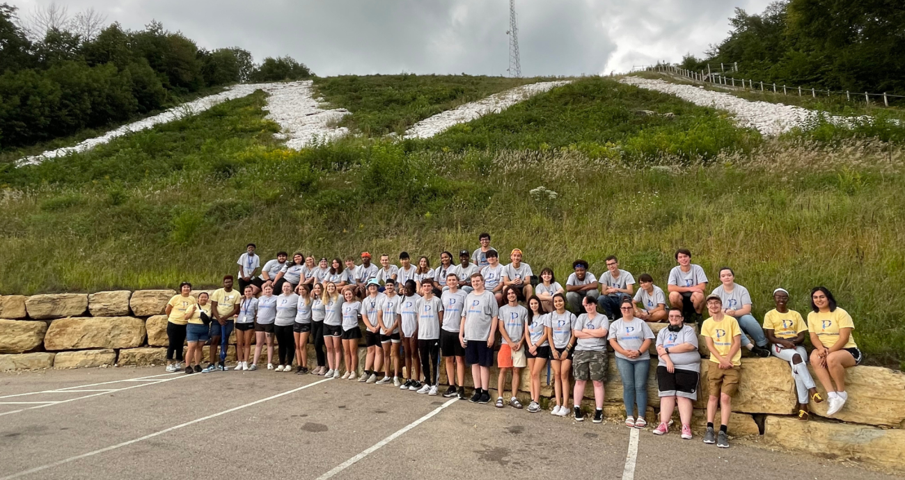 Group photo of students in SUCCEED