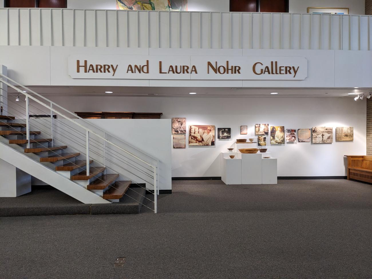 Wide view of the Harry Nohr Exhibit