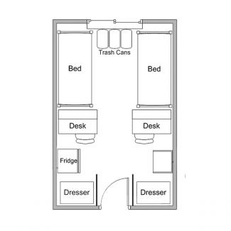 Traditional Hall Room Layout