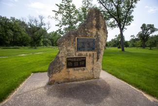 World War II Memorial in Memorial Park