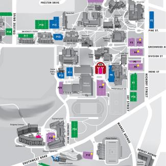 Parking Lot Map Guide