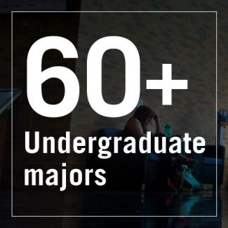 60+ undergraduate majors