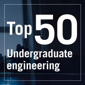 top 50 undergraduate engineering programs