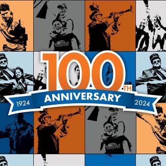 100th anniversary graphic