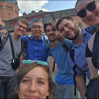 Six UW-Platteville students traveling in Germany